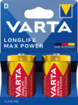 VARTA LONGLIFE MAX POWER góliát/ D/ LR20 elem BL2 (2db-os) - 4720 (4720101422)