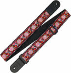  Richter Retro Textil gitár heveder Darkred