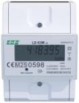 FF Filipowski LE-03M MID Fogyasztásmérő DIN sínre, 3 fázisú MID hitelesített 100A LCD 7 modul RTU MODBUS (LE-03M) (LE-03M)