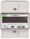 FF Filipowski LE-03MW-CT Fogyasztásmérő DIN sínre, 3 fázisú LCD 7 modul 2 tarifa 5/x áramváltóhoz RTU MODBUS (LE-03MW-CT) (LE-03MW-CT)