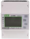FF Filipowski LE-03MQ Fogyasztásmérő DIN sínre, 3 fázisú MID hitelesített LCD direktmérő, 100A, 4.5 modul RTU MODBUS kétirányú (LE-03MQ) (LE-03MQ)