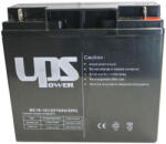 UPS Power 12V 18Ah zselés ólom akkumulátor riasztórendszerekhez