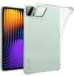 Xiaomi Pad 7 (11.2) / Pad 7 Pro (11.2), Szilikon tok, közepesen ütésálló, légpárnás sarok, átlátszó