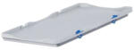 Bekuplast Csuklós fedél 300x200 mm Basicline, rögzítő alkatrészekkel, Szürke (0069_____04_401001K)