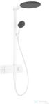Hansgrohe RAINDANCE ALIVE S EcoSmart 1 jet termosztátos zuhanyrendszer, matt fehér 24583700 (24583700)
