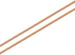  Aranylánc Fox - Rókafarok 0, 6 mm, kombinált arany 9K IZ31564RHR