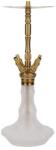 WD Hookah Lace Gold Frozen Glass