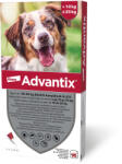 ELANCO 3csomagtól : Advantix spot-on kutyákra (10-25kg ) , 4db pipetta , illusztrációs fotó , macskákra tilos rakni