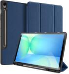 Dux Ducis DOMO Husă rabatabilă pentru Samsung Galaxy Tab S10 FE+ albastră