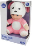  Zenélő, világító altató nyuszi baba, 25 cm - vegyesbolt