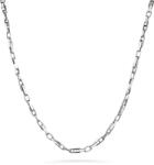  14 karátos fehérarany nyaklánc - 55 cm / 3, 5 mm (AU13442) AU13442