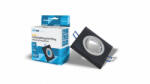 LED Labs Ceiling lighting point fitting QUADRO glass square black (LAB-20-0000-19)
