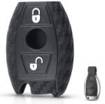  Mercedes 2 gombos szilikontok karbon (SME028KA)