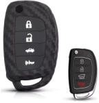 Hyundai 3+1 gombos szilikontok karbon (SHY005KA)