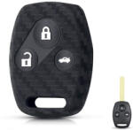 Honda 3 gombos szilikontok karbon (SHO004KA)