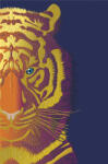 Editor Képeslap 11, 5x17, 4 cm Cest Chic Tigris (AAD619)