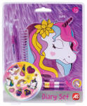AS Toys Unikornisos napló tollal és pufi matricákkal