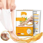 NOVA KISS Masca Exfolianta pentru Picioare tip Soseta cu Extract din Ginseng