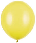 Partydeco Strong 17" (43cm-es) Latex léggömb, Méz-Sárga (LUFI462909)
