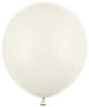 Partydeco Strong 17" (43cm-es) léggömb, Pasztell vajszínű (LUFI507535)