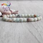 Kristály Jóga Shop Matt színes kvarcit 6 mm-es ásvány karkötő