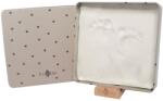 Petit Artichaut Cutie cu kit amprenta pentru bebelusi Square - PRETTY HEARTS - Petit Artichaut