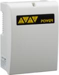 AsyTech Sursa de alimentare cu backup 12V / 3A, cabinet de plastic (SDC-12-3BPL)
