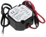 Pulsar Sursa de alimentare Pulsar PSC12015, 12V DC, 1.5A, putere 18W, carcasa plastic cu protectie IP67 pentru exterior, protectie supratensiune si scurtcircuit, dimensiuni 58x28x58mm, cablu cu mufa DC 5.5/2