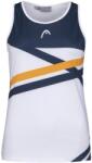 Head Performance Tank Top W - print performance/orange - Többszínű, Narancssárga