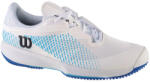 Wilson Kaos Swift 1.5 Clay - white/blue atoll/lapis blue - Fehér, Kék, Türkiz