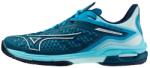 Mizuno Wave Exceed Tour 6 CC - moroccan blue/white/blue - Kék