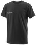 Wilson Team II Tech Tee Youth - black - Fekete