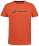 Babolat Exercise Tee Men - fiesta red - Piros