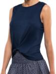 Lucky in Love Core Twist Front Tank Women - Kék