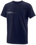 Wilson Team II Tech Tee Youth - team navy - Kék