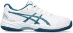 Asics Gel-Game 9 GS Clay/OC - white/restful teal - Fehér