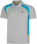 Fila Austarlian Open Harrison Polo Shirt - silver scone/hawaiian ocean - Szürke