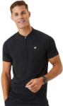 Björn Borg Ace Performance Zip Polo - black beauty - Fekete