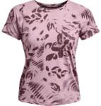 Under Armour Women's UA IsoChill 200 Print Short Sleeve - mauve pink/ash plum - Rózsaszín
