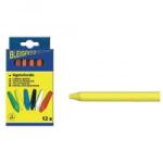 BLEISPITZ jelölő kréta sárga 12db/csomag (020811-0105)