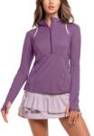 Lucky in Love Avant Garde 1.0 Architect 1/4 Zip Long Sleeve - dusk - Lila, Kék