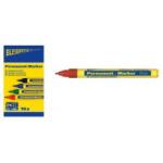 BLEISPITZ jelölőfilc 1 mm piros 10db/csomag (020811-0193)
