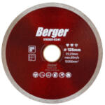 Berger Gyémánt vágókorong 125mm Berger folyamatos élű, csempe (010301-0241)