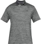 Under Armour Performance Polo Textured - steel/black - Szürke