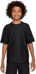 Nike Kids Dri-Fit Adventage Multi Tech Top - black/dark smoke grey/black - Fekete