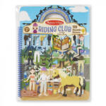 Melissa & Doug Pufi Matrica Készlet, Lovas Klub (KN941000)