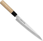 Satake Megumi Yanagi - Sashimi Japán rozsdamentes konyhakés 56 HRC, 21 cm, gumifa markolat (801-645)
