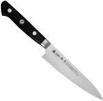 Satake Fax-38 Prémium Japán porkohászati acél univerzális konyhakés 66 HRC, 13, 5 cm, pakkafa markolat (806-657)