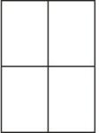 CDRmarket Самозалепващи етикети 105 x 148 мм, 4 етикета, A4, 100 листа (R0ECO.0922A, 227004)