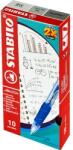 STABILO Marathon 318 10db/csomag piros golyóstoll (318F1040B10) - bevachip